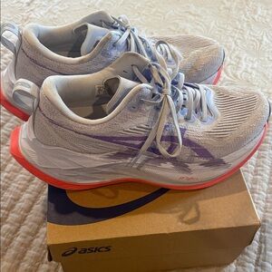 ASICS Superblast 2 Women's Athletic Shoes - Gray and Pink